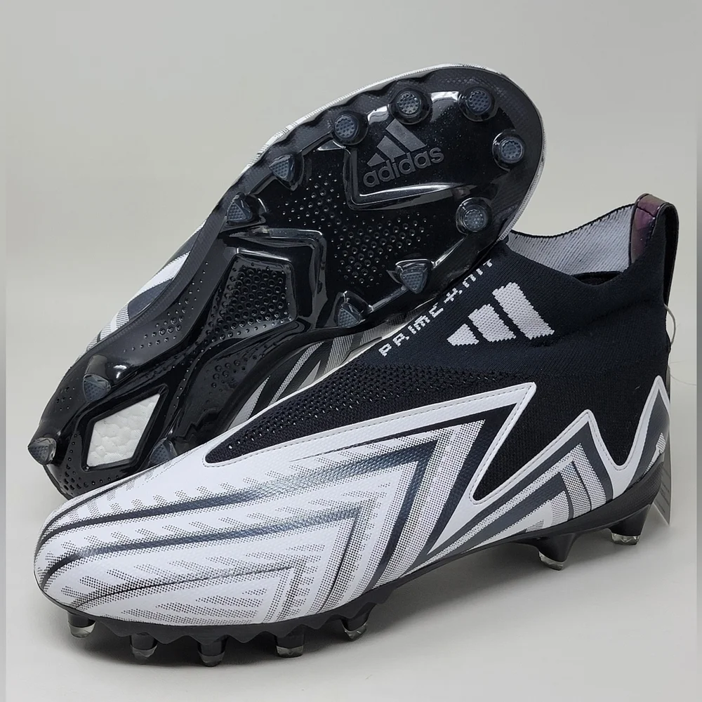 Adidas Freak Ultra 23 Inline Black White Football Cleats GW4169 Mens Sz 10.5 New